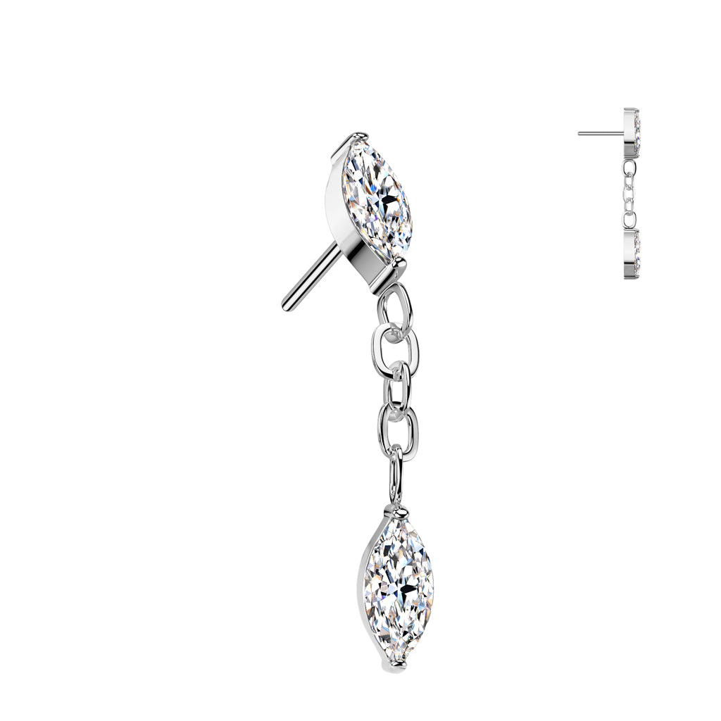 Marquis Dangle CZ