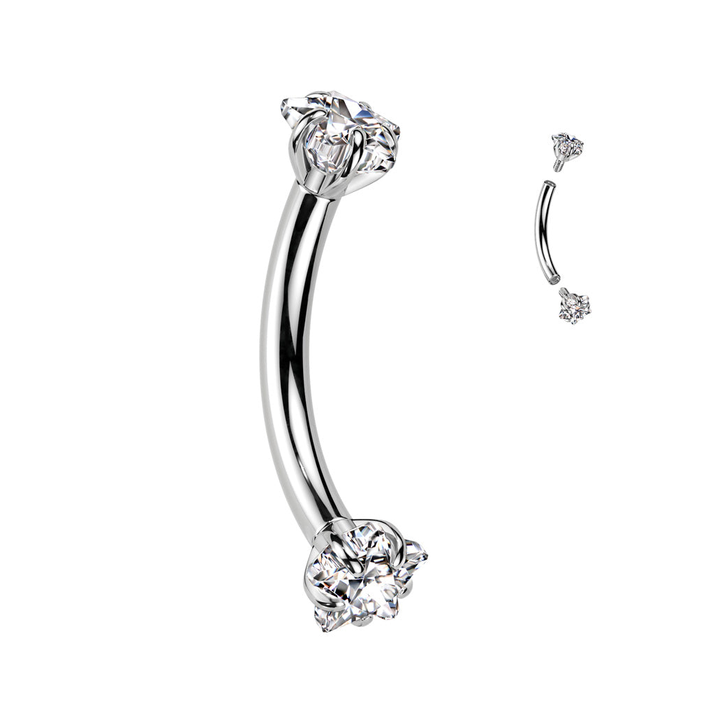 CZ Star Barbell